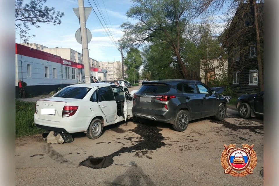 Место ДТП. Фото: Госавтоинспекция Тверской области.