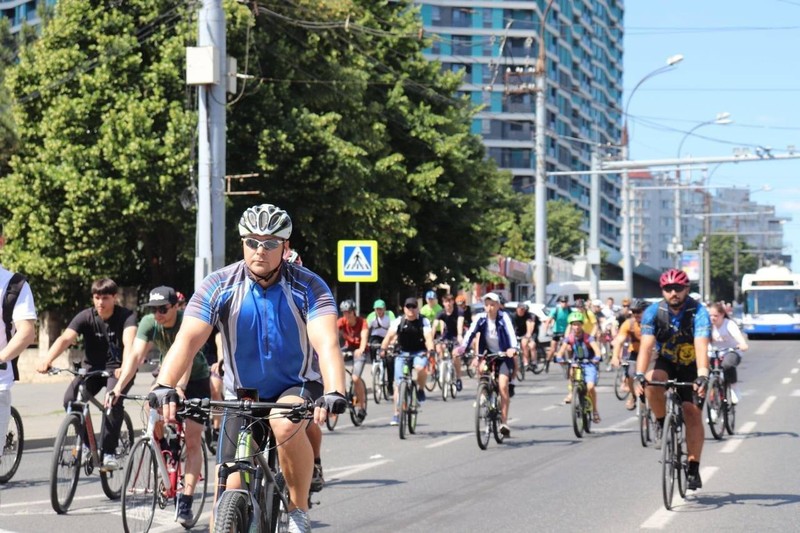 В воскресенье, 25 мая 2025 года, в Кишиневе пройдет ежегодная велогонка Velohora 2025. Фото:t.me/Primaria_Chisinau