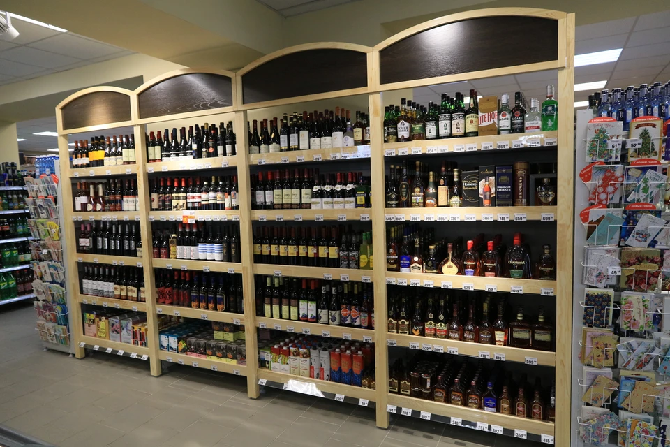 Запрещена будет продажа алкоголя в розничной сети
