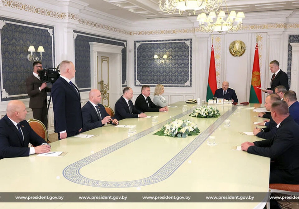 22 мая были рассмотрены кадровые вопросы. Фото: president.gov.by