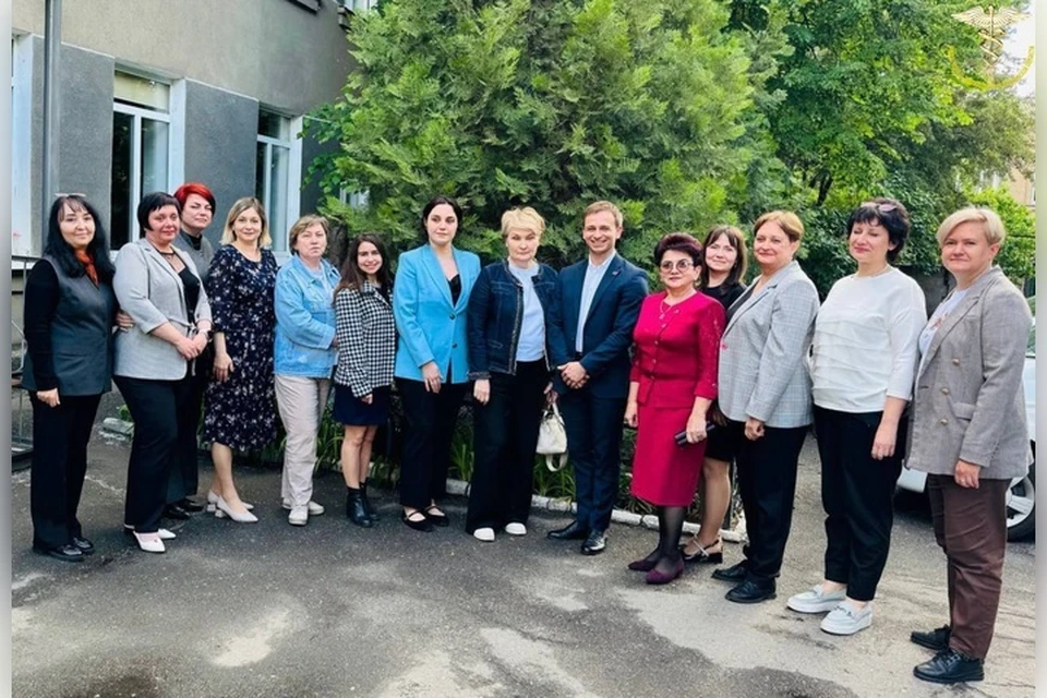 Эксперты из федерального центра посетили медицинские учреждения Мелитополя. Фото: министерство здравоохранения Запорожской области