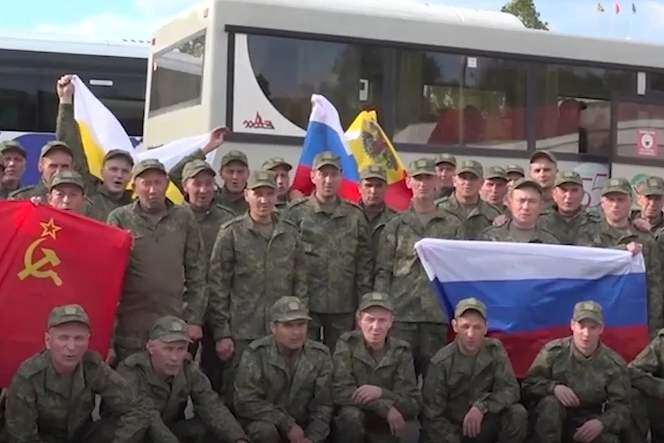 Ещё 307 российских пленных вернулись с подконтрольной Украине территории, фото: кадр из видео