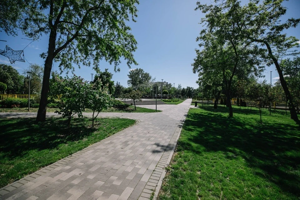 В Мариуполе к летнему периоду благоустроят места отдыха. Фото: ТГ/Моргун