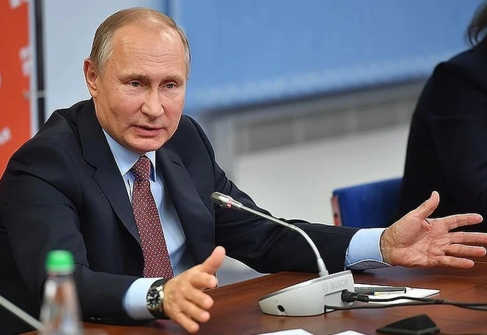 Владимир Путин подписал указ о награждении