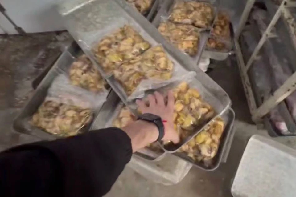Продукцию хранили в антисанитарных условиях Фото: кадр из видео