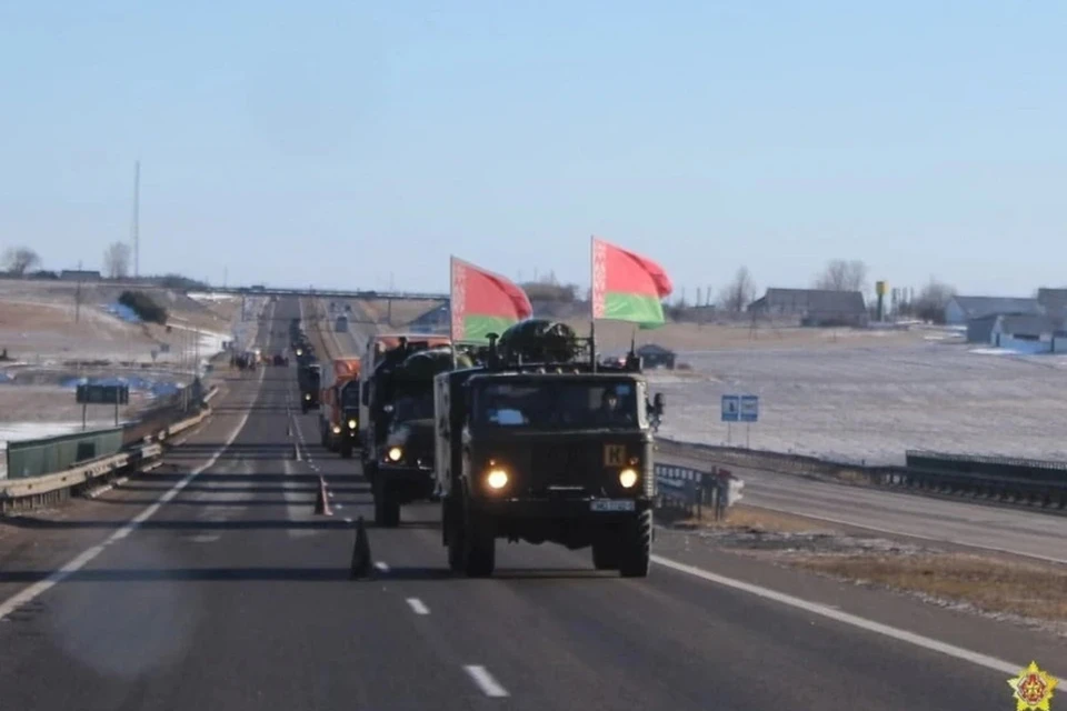 Власти объяснили, с чем связано движение военной техники в Беларуси с 27 по 30 мая. Снимок носит иллюстративный характер. Фото: телеграм-канал Минобороны Беларуси