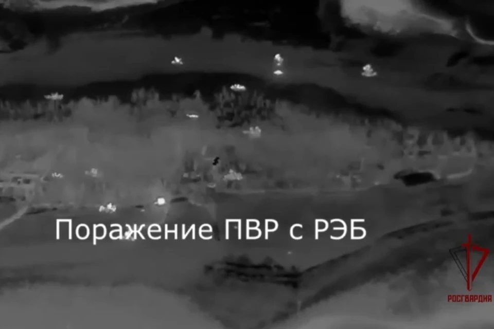 По выявленным Росгварией целям открыла огонь артиллерия группировки "Днепр". Фото: Росгвардия