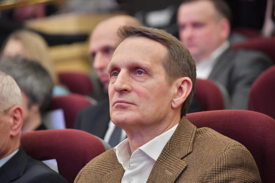 Глава СВР Нарышкин провел рабочую встречу с турецким министром Фиданом