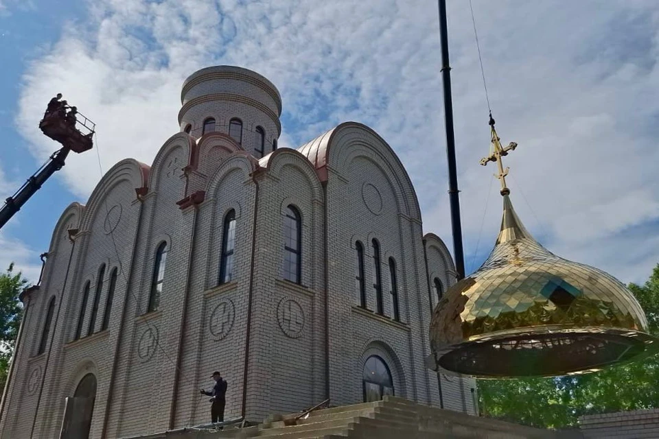 Купол сделали в мастерской Олега Апалькина. Фото Марии Стрыгиной