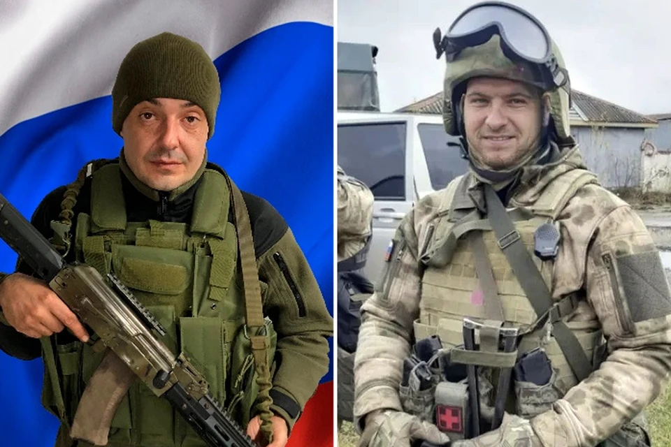 Гвардии лейтенант Алексей Петрушевский и Рядовой Александр Сумароков