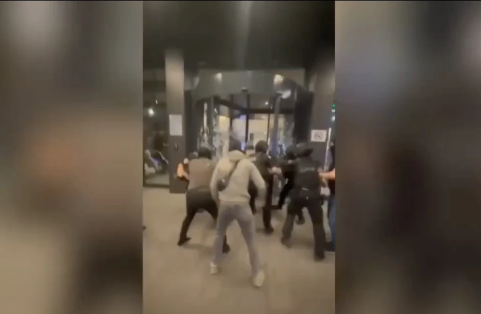 Потасовка произошла в самом центре города