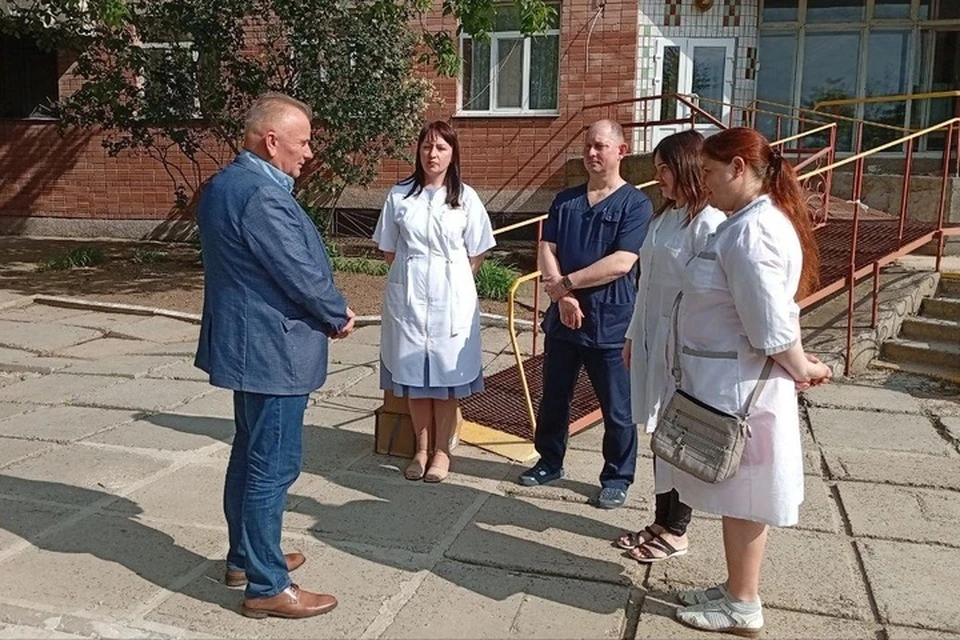 Мордовские врачи помогают жителям Каланчакского округа. Фото: администрация Херсонской области