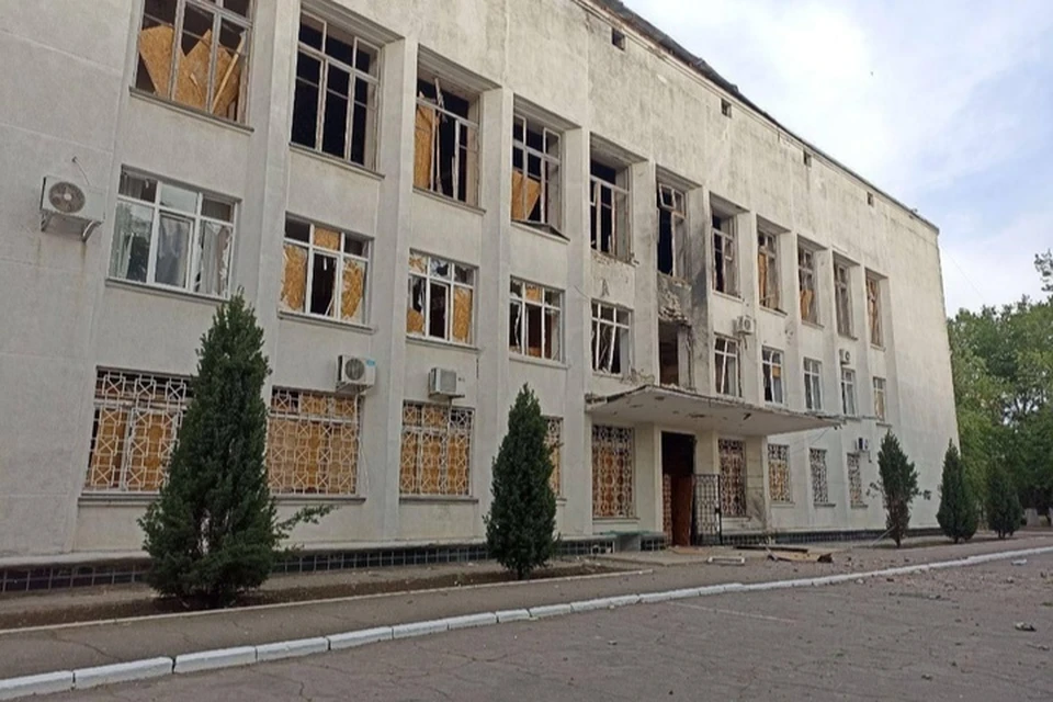 Многочисленные обстрелы ВСУ отмечены в Новокаховском округе в минувшем мае. Фото: тг-канал Владимира Сальдо