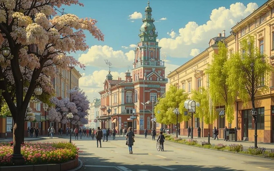 Еще один отличный день! Фото: сгенерировано нейросетью GigaChat