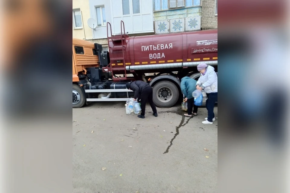 В Бердянске по предшествующему опыту организовали подвоз воды. Фото: администрация города Бердянск