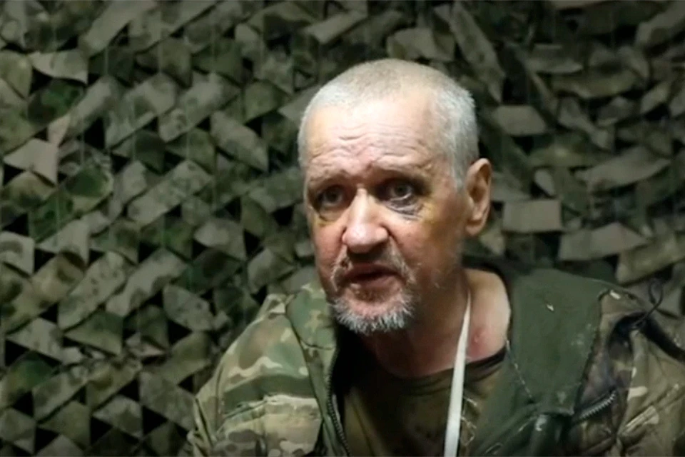 Пленный военнослужащий ВСУ Иван Набоков