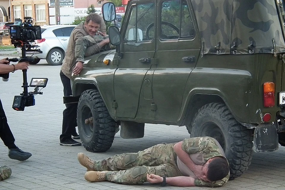 В Керчи снимают остросюжетный боевик