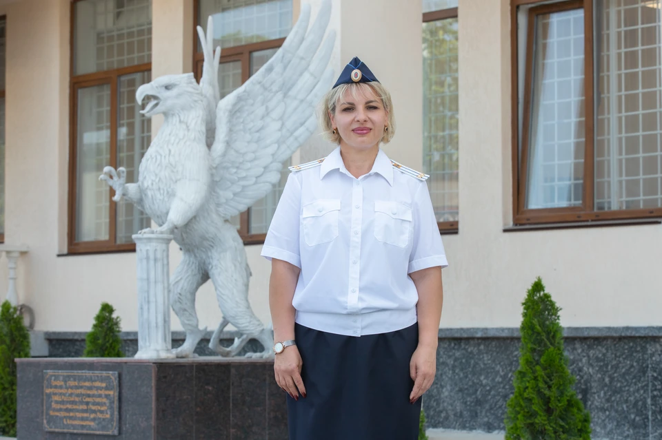 Наталья Белова - подполковник юстиции, помощник начальника Следственного управления УМВД России по г. Севастополю. Фото: пресс-служба УМВД России по г. Севастополю