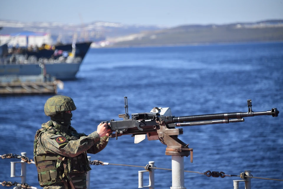 Российские военные отрабатывают защиту военно-морских баз в ходе учений на Балтике