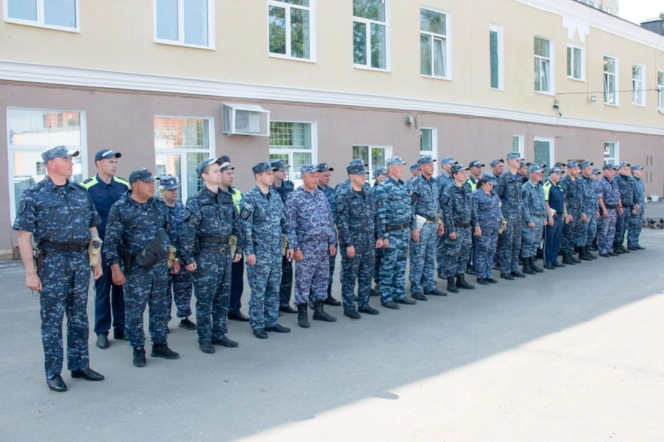 Ярославские полицейские вернулись из Дагестана. Фото: УМВД РФ по Ярославской области