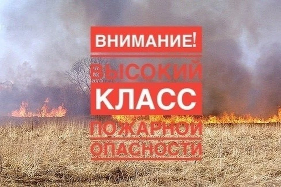 Высокую пожароопасность объявлена в Краснодарском крае на 7 и 8 июня. Фото: пресс-служба МЧС края