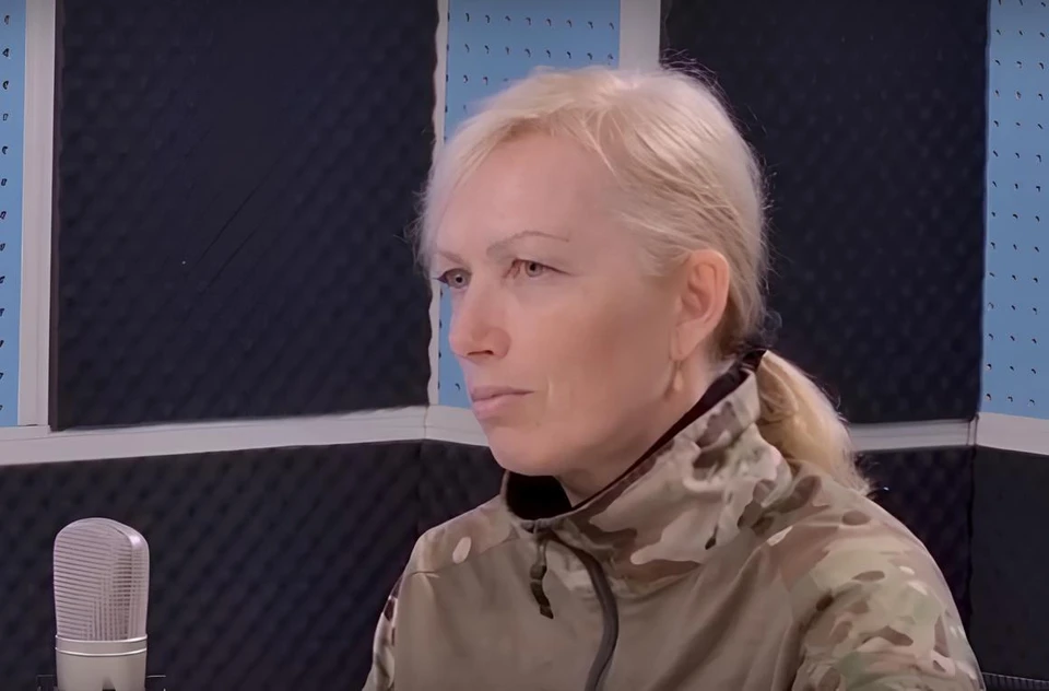 Евгения Скоробогатова собирается в пятую командировку на СВО. Фото: принтскрин видео «Вести. Приморье».