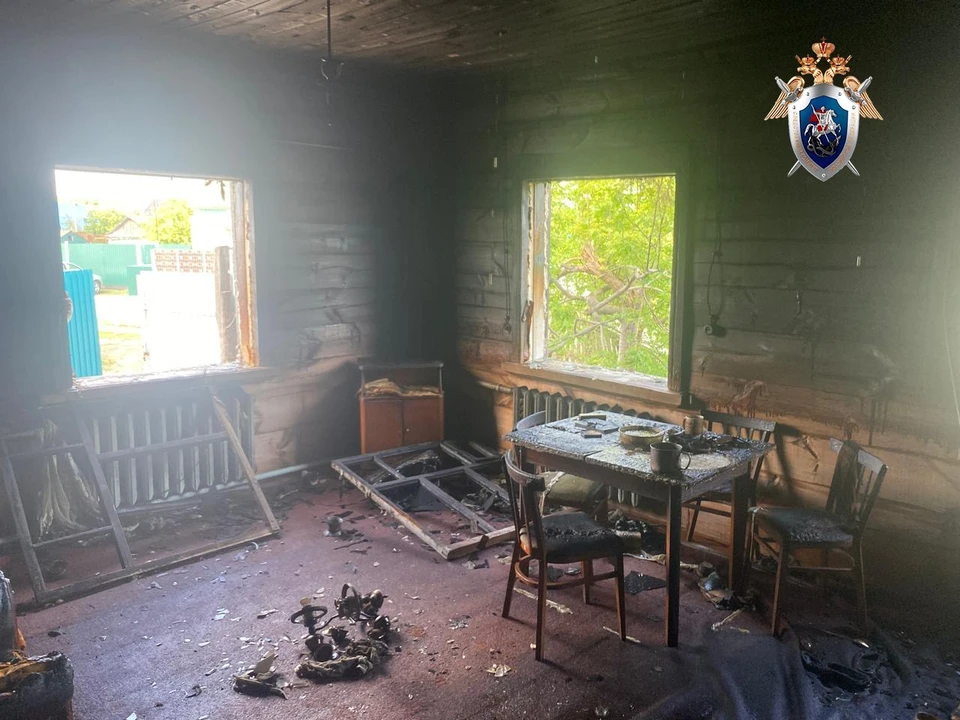 Ульяновские следователи выясняют причины гибели во время пожара 68-летнего мужчины | ФОТО: СУ СК России по Ульяновской области
