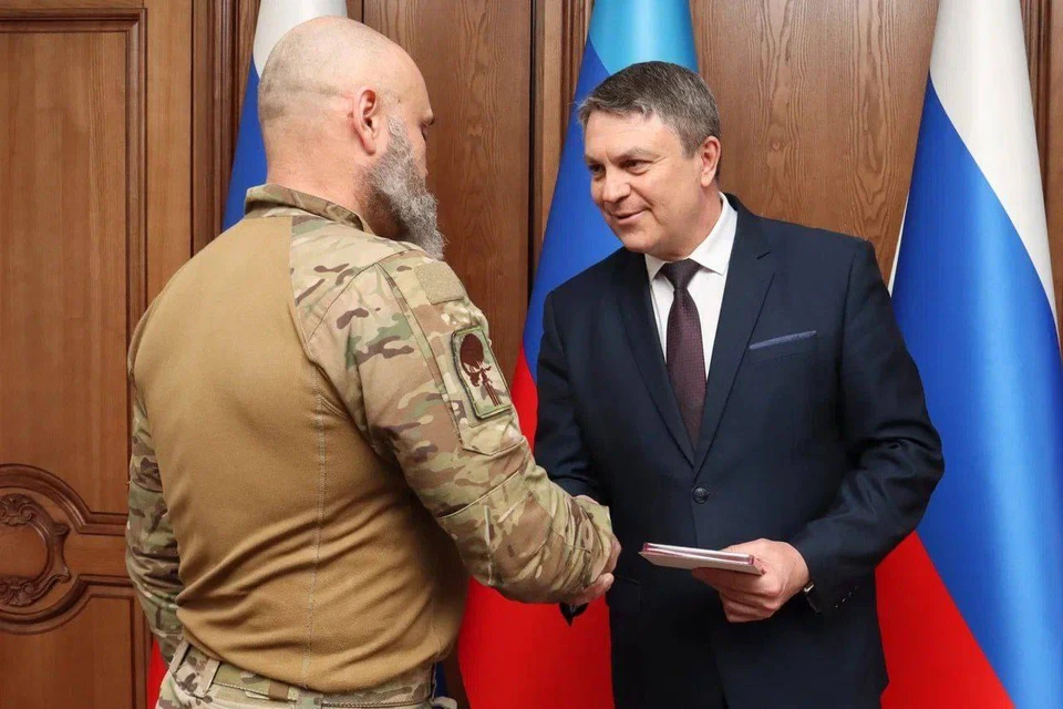 Глава ЛНР рассказал о мерах поддержки военнослужащих. ФОТО: ТГ-канал Леонида Пасечника