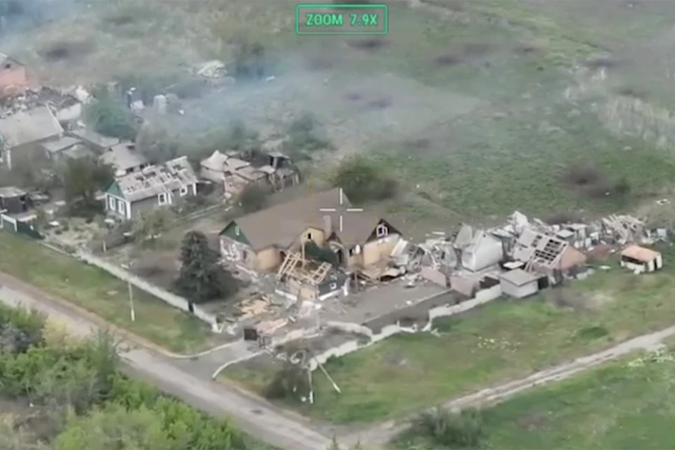 Видео освобождения донецкого села Малиновка показало Минобороны России