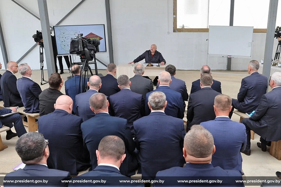 Лукашенко сказал о кадровом эксперименте среди руководителей областей. Фото: president.gov.by.
