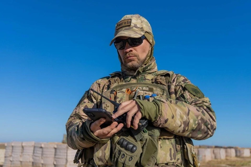 Боец "Евпат" из Мурома стал участником кадрового проекта "Герои Херсонщины". Фото: тг-канал Владимира Сальдо