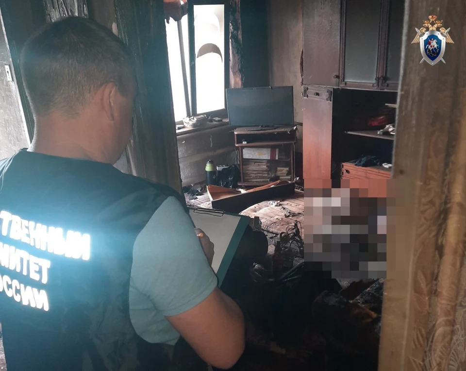 Следователи проверят обстоятельства гибели двух человек на пожаре в Сергаче.