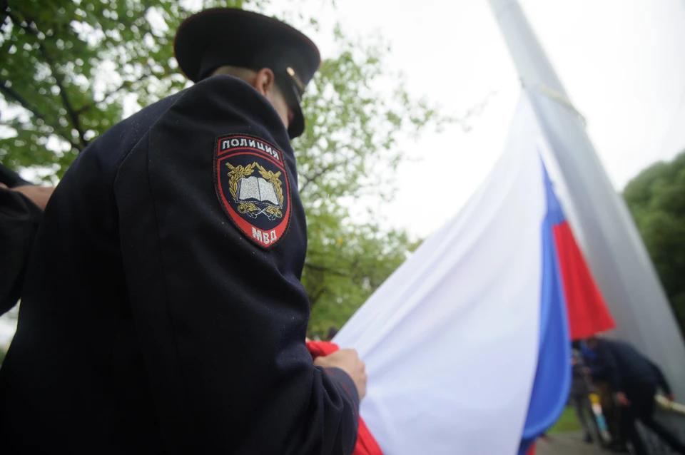 Школьница была одета в брюки тёмного цвета, серый шарф, блестящие со звездочками кеды
