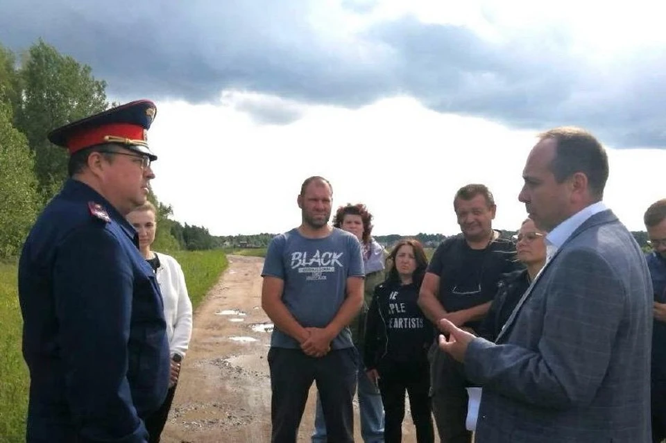 СК взял на контроль решение инфраструктурных проблем в калужской деревне Лихун.