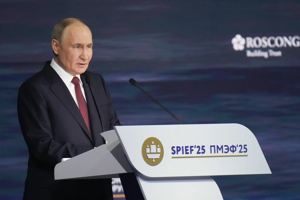 Путин: Россия учитывает, что Израиль – почти русскоговорящая страна. Фото: Александр Жолобов / РОСКОНГРЕСС