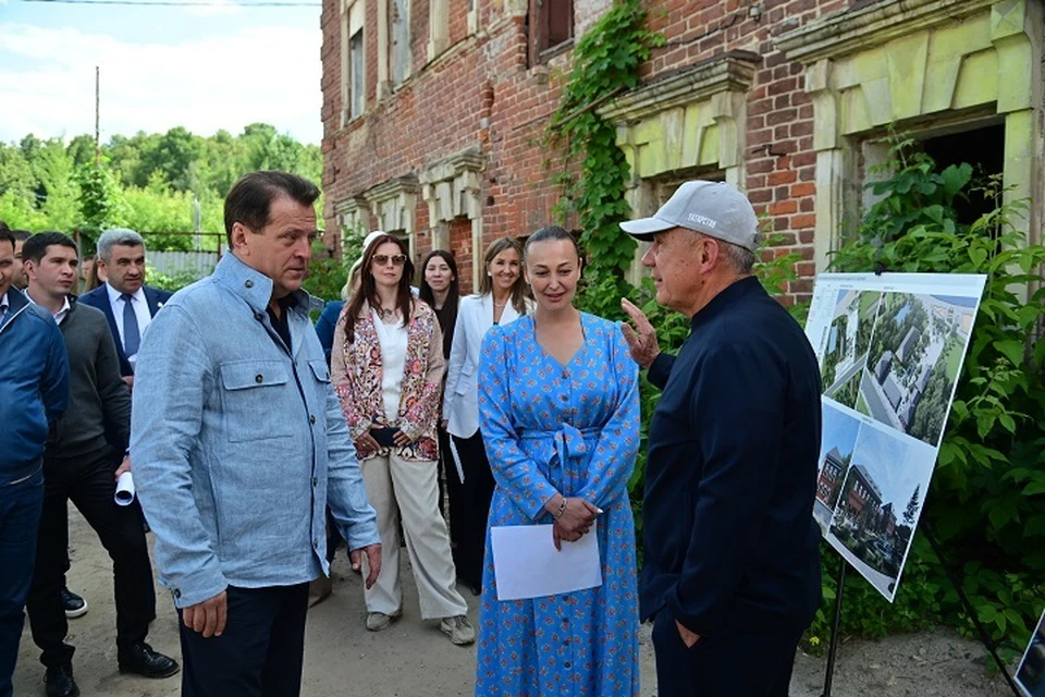 Глава Татарстана одобрил создания там гостевого дома и кафе. Фото: rais.tatarstan.ru