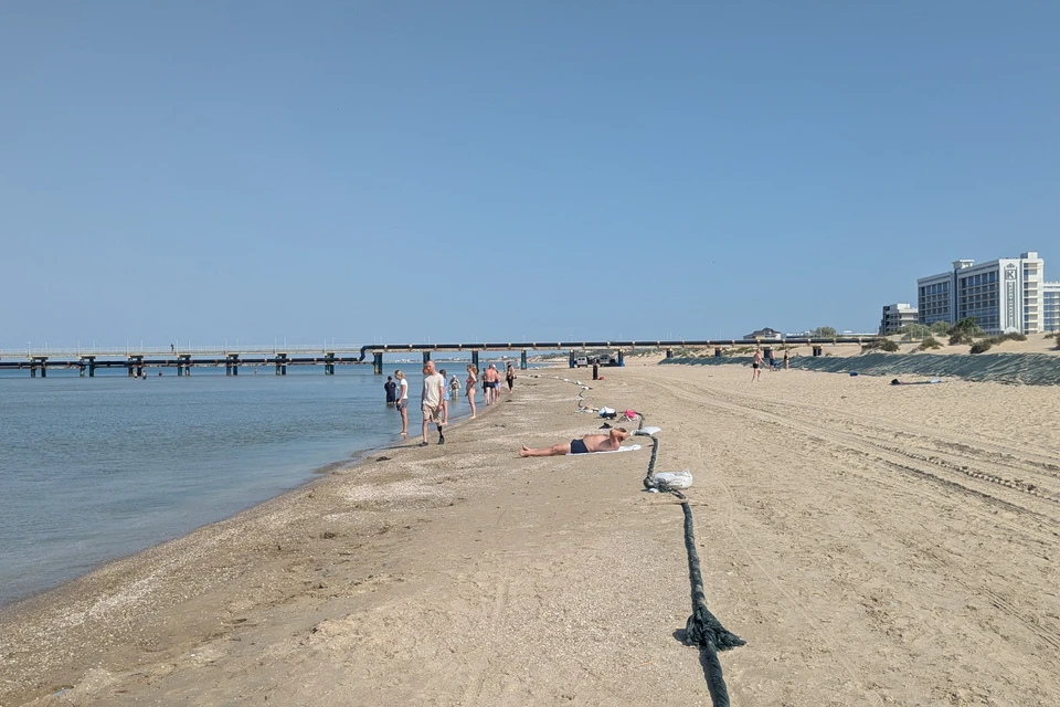 В Анапе и Темрюкском районе действует запрет на купание в море Фото: Оксана КАДОЧНИКОВА