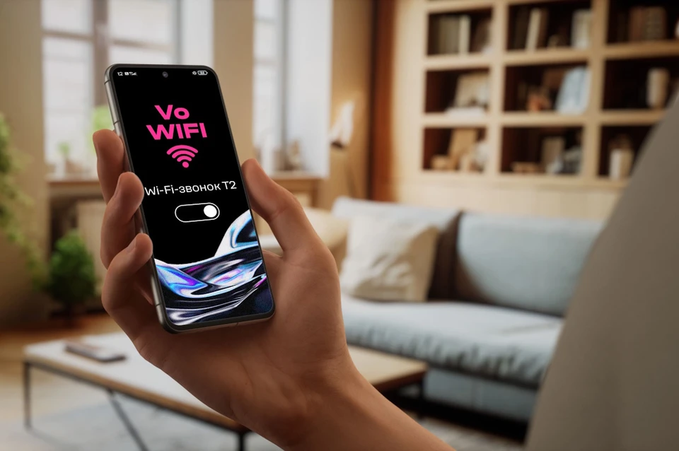 Звонки по VoWiFi тарифицируются как обычные, а активация проходит всего в пару кликов. Фото: t2.ru