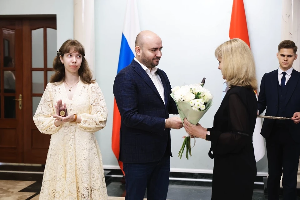 Самаре чествовали самых талантливых и старательных выпускников. Фото: Правительство Самарской области.