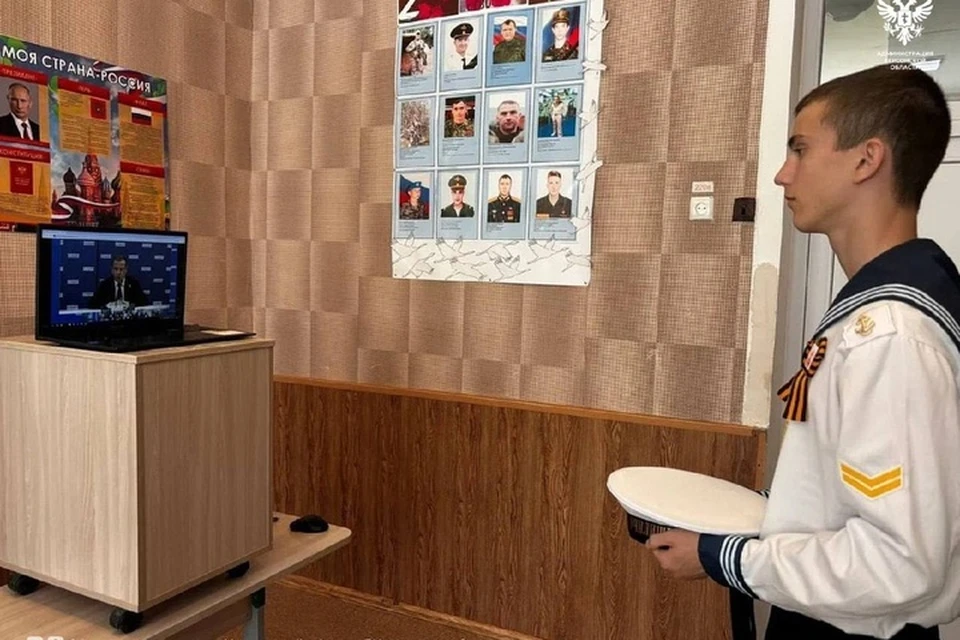 Кадеты морского класса из Геническа поедут на парад ВМФ в Санкт-Петербурге. Фото: администрация Херсонской области