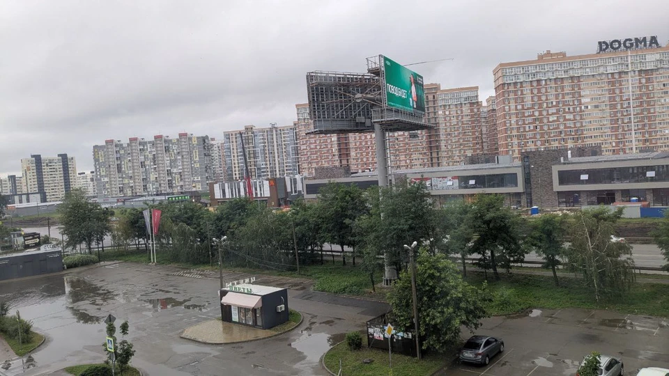 В Краснодаре прошел дождь.