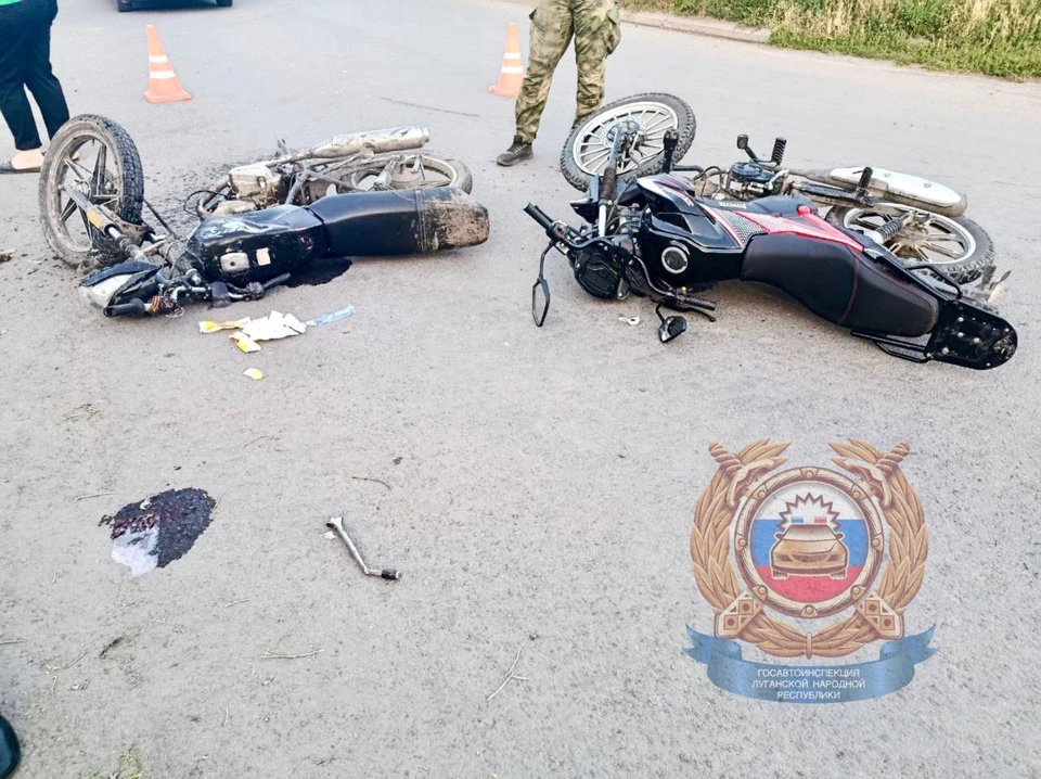 В аварии пострадали три человека. ФОТО: УГИБДД МВД по Луганской Народной Республике
