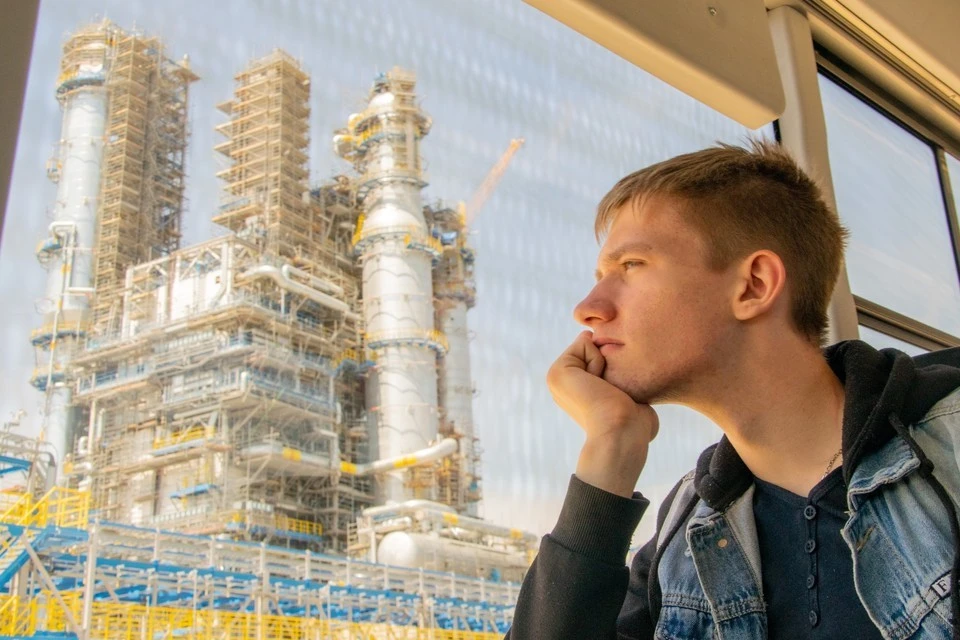 Экскурсия на завод. Фото: предоставлено ООО «Газпром переработка Благовещенск».
