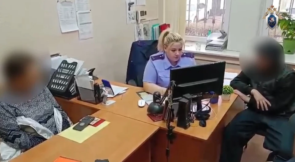 В присутствии защитников, педагогов и законных представителей подростки признались и раскаялись в содеянном. Скриншот видео, предоставленного СУ СКР по Липецкой области.
