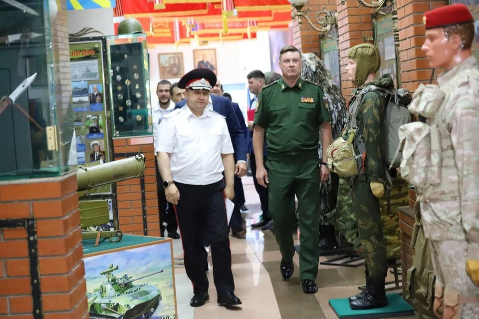 Урок мужества прошел в музее Краснодара. Фото: admkrai.krasnodar.ru