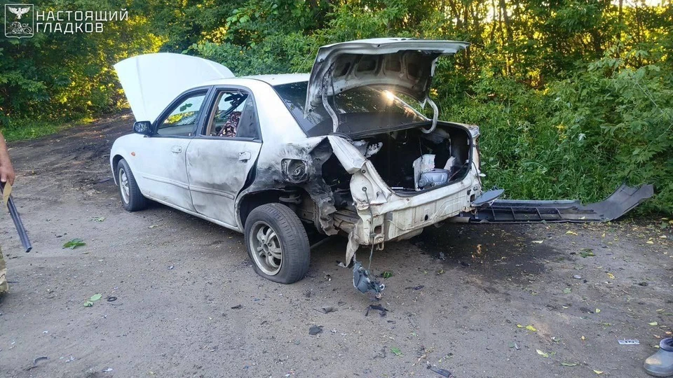 В селе Муром повреждена легковушка.