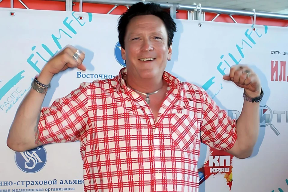 Майкл Мэдсен во Владивостоке в 2013 году.