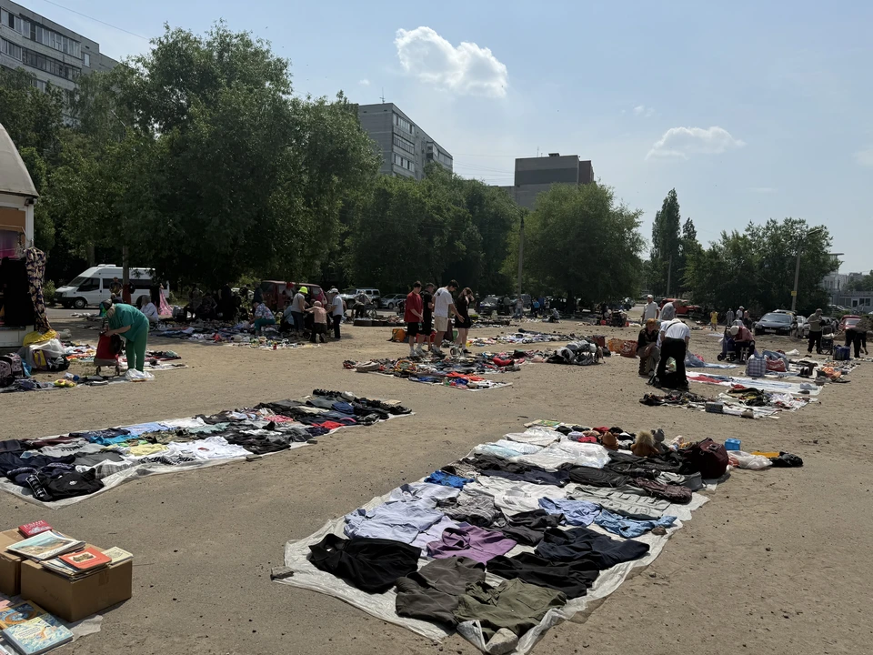 Барахолка на Лизюкова появилась больше пяти лет назад, когда прекратил свое существование Птичий рынок. Фото: Ангелина ФРОЛОВА