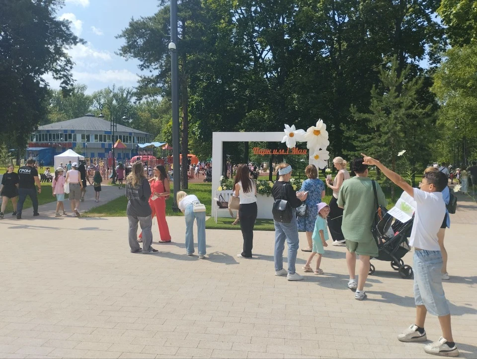 Открытие парка им 1 Маясостоялось в Нижнем Новгороде.