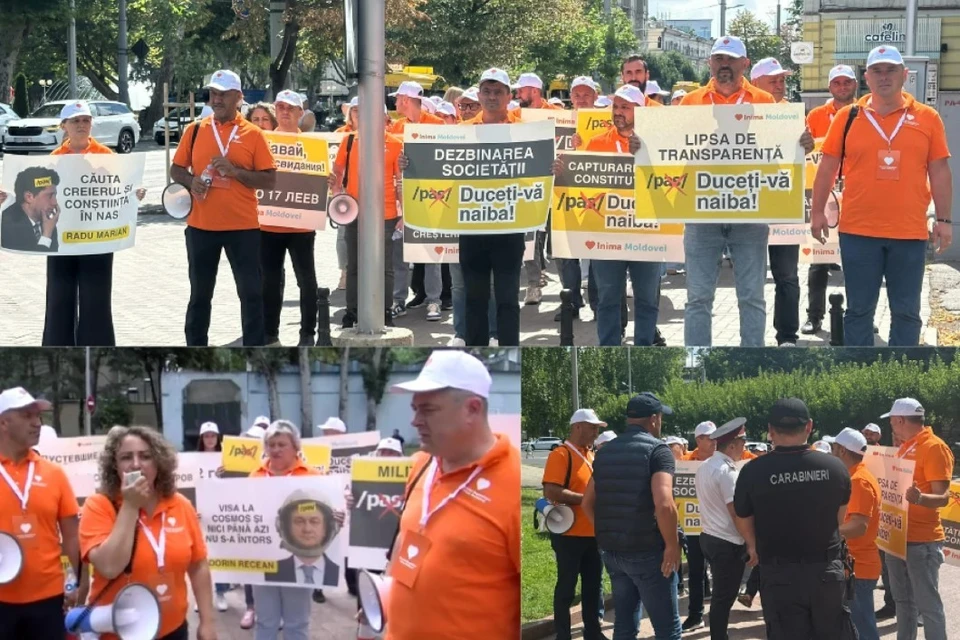 Партия INIMA MOLDOVEI вынесла приговор правящему большинству PAS за «4 года предательства, лжи и разрушения страны».